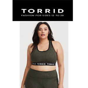 torrid sports bra sizing